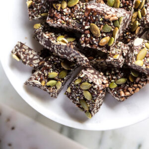 Crisp Sea Salt Chocolate with Heart Healthy Seeds